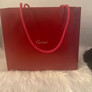 Cartier shopping bag